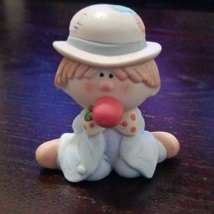 Bumpkins by Fabrizio Figurine with Apple in Mouth